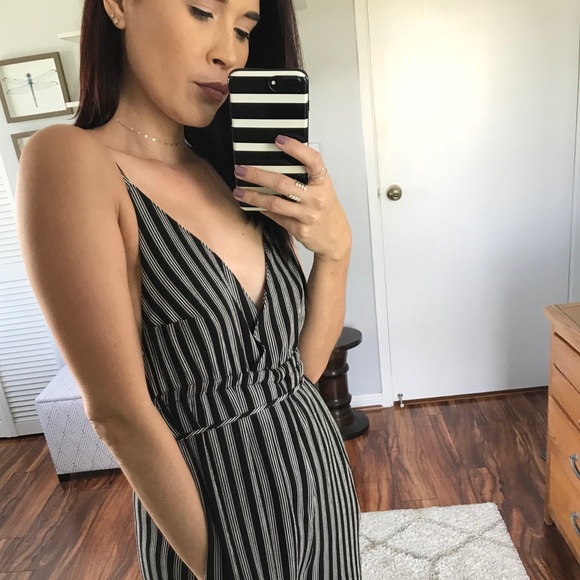 Last 1 | Striped Pocket Jumpsuit - Picture 8 of 8